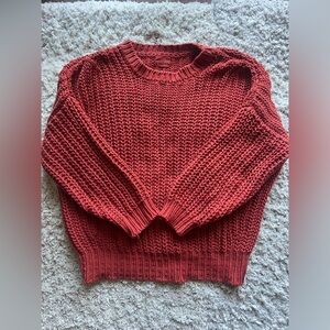 Babaa no.18 cotton sweater Pimenton Dulce